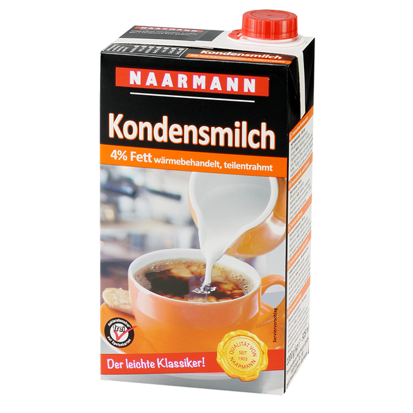 Kondensmilch, 4 % Fett