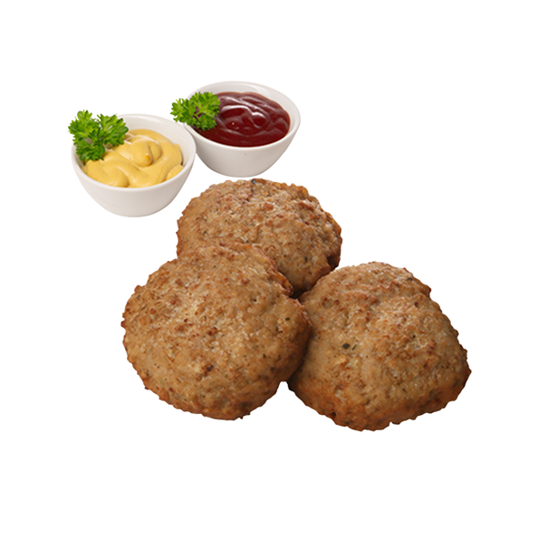 Frikadellen nach Hausfrauenart, gebraten