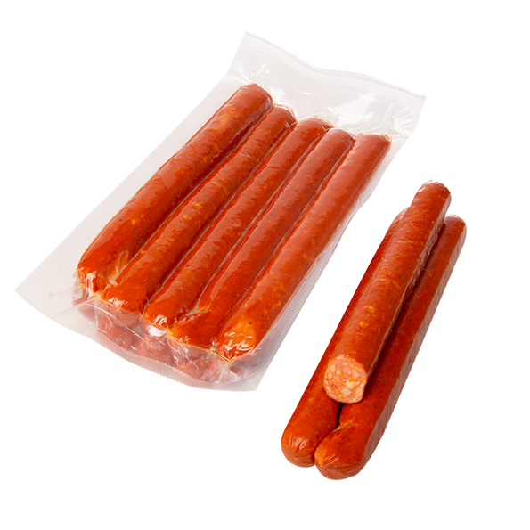 Hot Dog Würstchen mit Käse/Chili