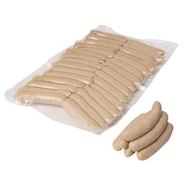 Geflügel Bratwurst, gebrüht