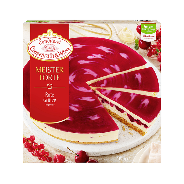 Rote Grütze Torte, fertig gebacken
