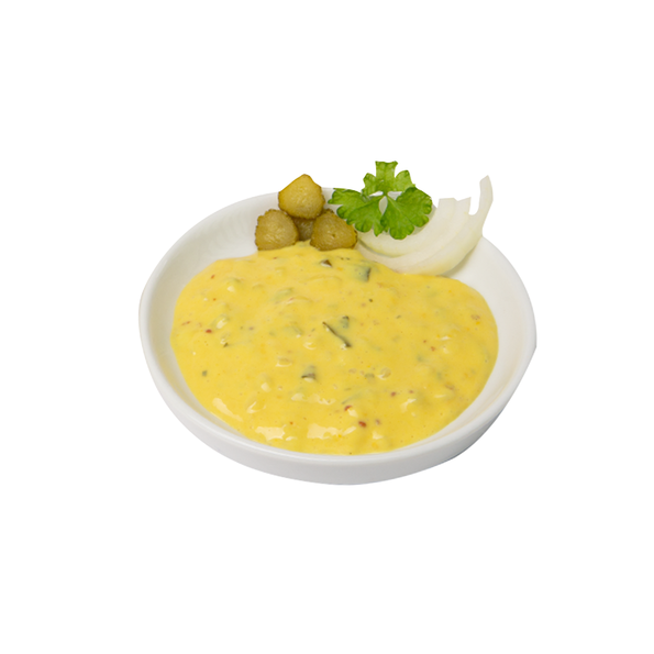 Senf-Aufstrich mit Gurke