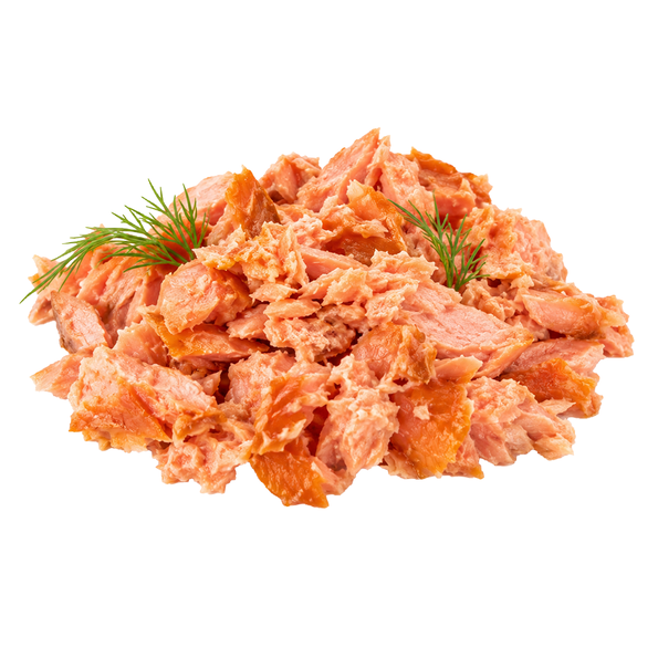 Pulled Salmon Stremellachs ohne Haut