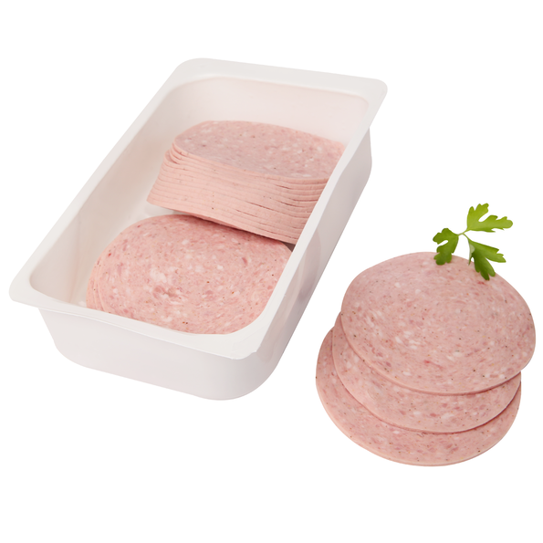 Kochsalami, in Scheiben