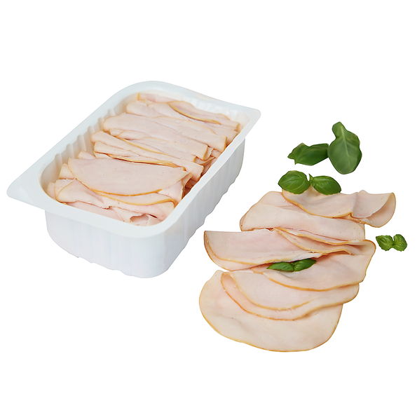 FFS Hähnchenbrust geräuchert und geraspelt, aus Hähnchenbrustfilets zusammengefügt, gepökelt und gegart