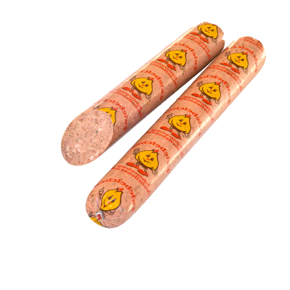 Zwiebelchen Leberwurst mit Zwiebeln