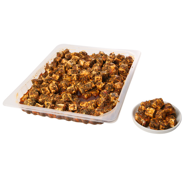 Weichkäsewürfel pikant