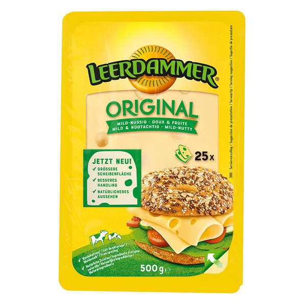 Leerdammer 45 % Fett i.Tr.