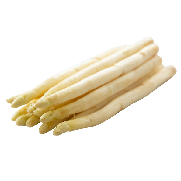 Spargel II weiß/violett 16+, ungeschält