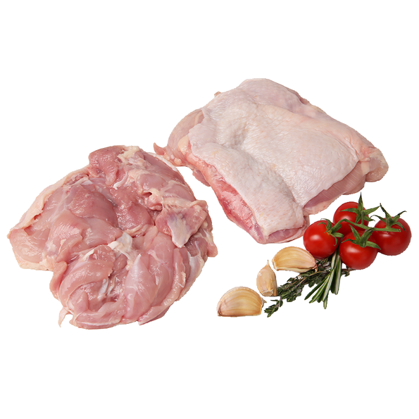 Hähnchenkeulenfleisch mit Haut