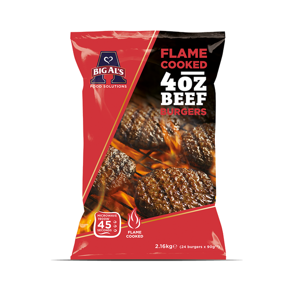 Flammengegrilltes Rindfleisch-Patty