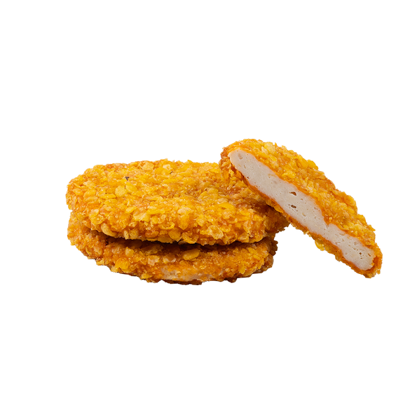 Crispy Chicken Burger spicy in Cornflakespanade