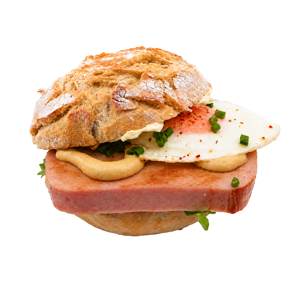 Fleischkäse gegrillt