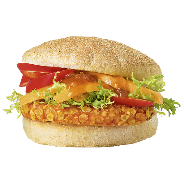Crunchy Chik'n Burger Patty, paniert, Halal