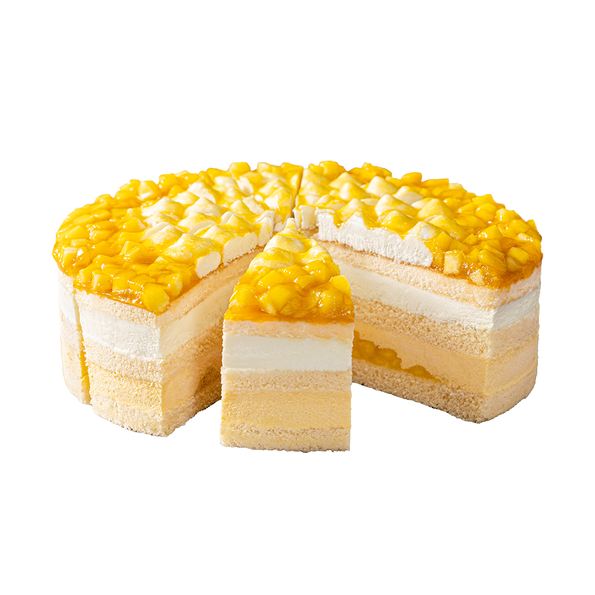 Mango-Vanille-Torte