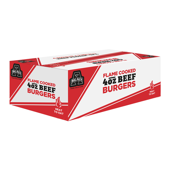 Flammengegrilltes Rindfleisch-Patty