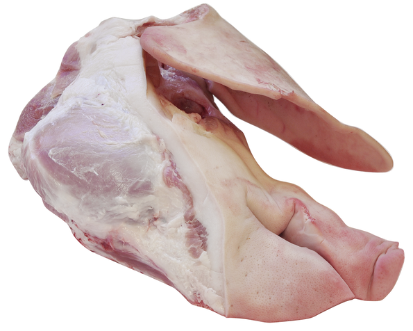 Schweineköpfe ohne Backen