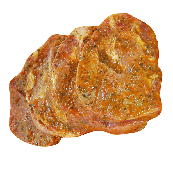 Schweinenackensteaks Kräuter