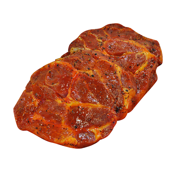 Schweinenackensteaks Pfeffer