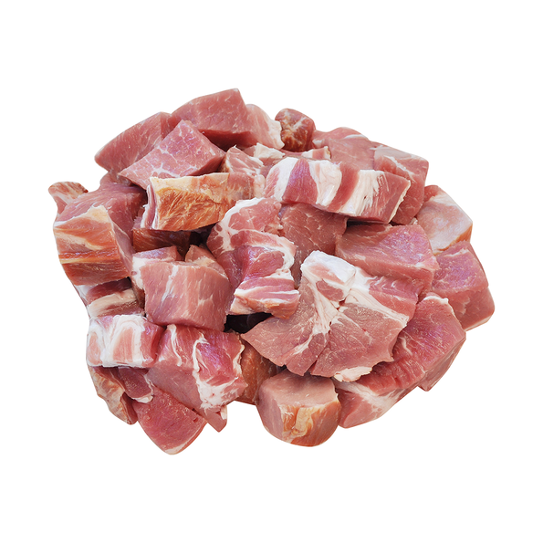 Kasseler Nacken, gewürfelt