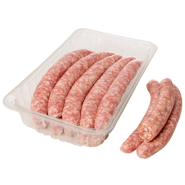 Frische grobe Bratwurst
