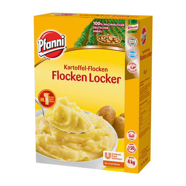 Flocken Locker Flockenpüree