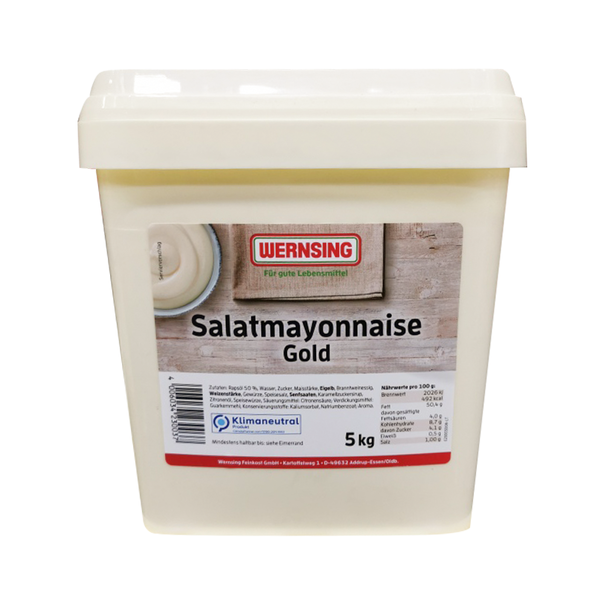 Salat Mayonnaise Gold, mit 50 % Pflanzenöl