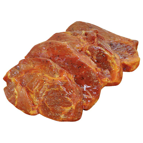Schweinenackensteaks Paprika