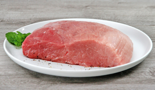 Schweineoberschale ohne Deckel Teutschenthaler Naturfleisch