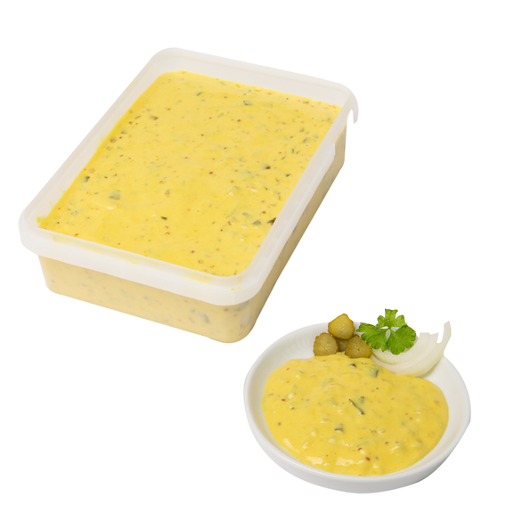 Senf-Aufstrich mit Gurke
