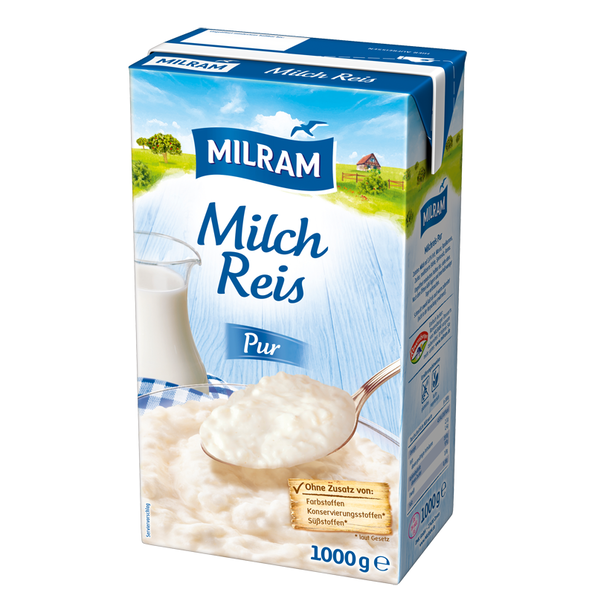 Milchreis pur