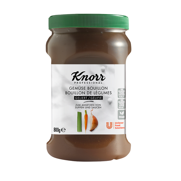 Professional Gemüse Bouillon, geliert