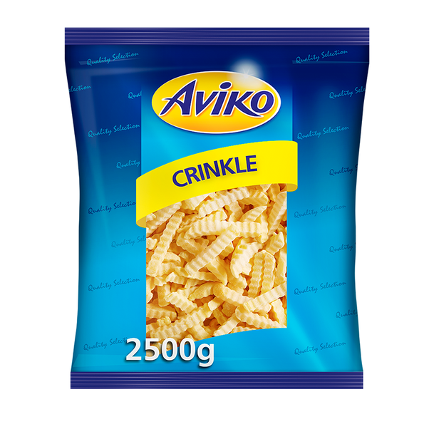 Pommes Frites Crinkle, Wellenschnitt