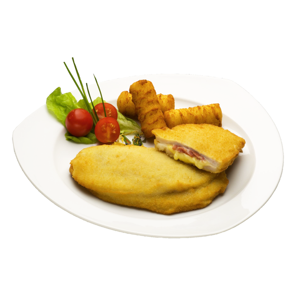 Hähnchenbrustfilet "Cordon-Bleu", paniert, roh