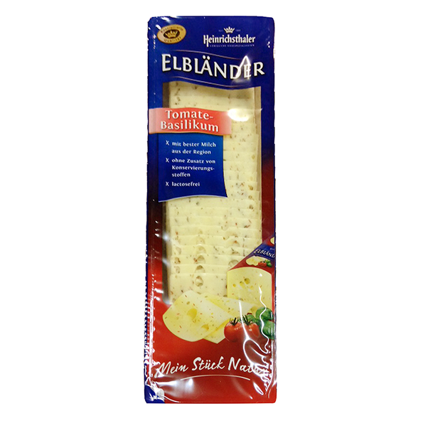 Elbländer Tomate Basilikum Schnittkäse 45 % Fett i.Tr.