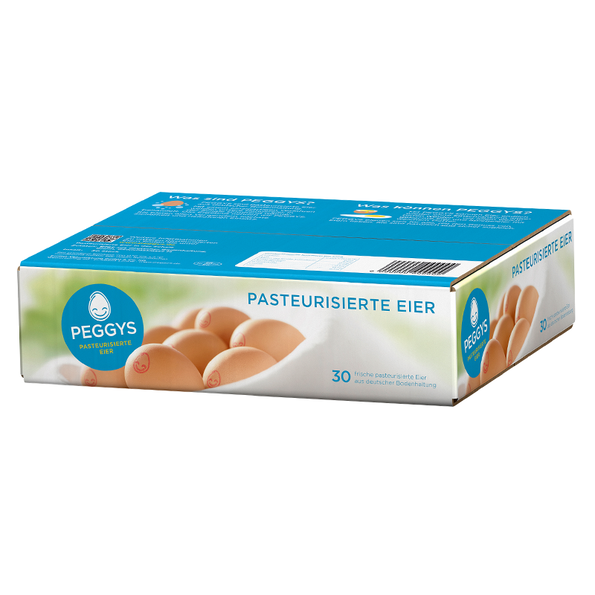 Pasteurisierte Schaleneier, Bodenhaltung